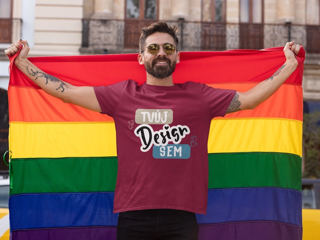 Duhové fototričko - puppynator.cz