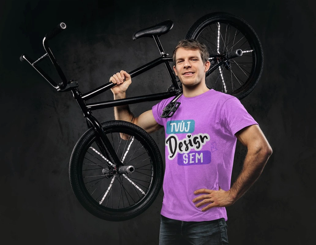 Cyklistické tričko s potiskem na puppynator.cz