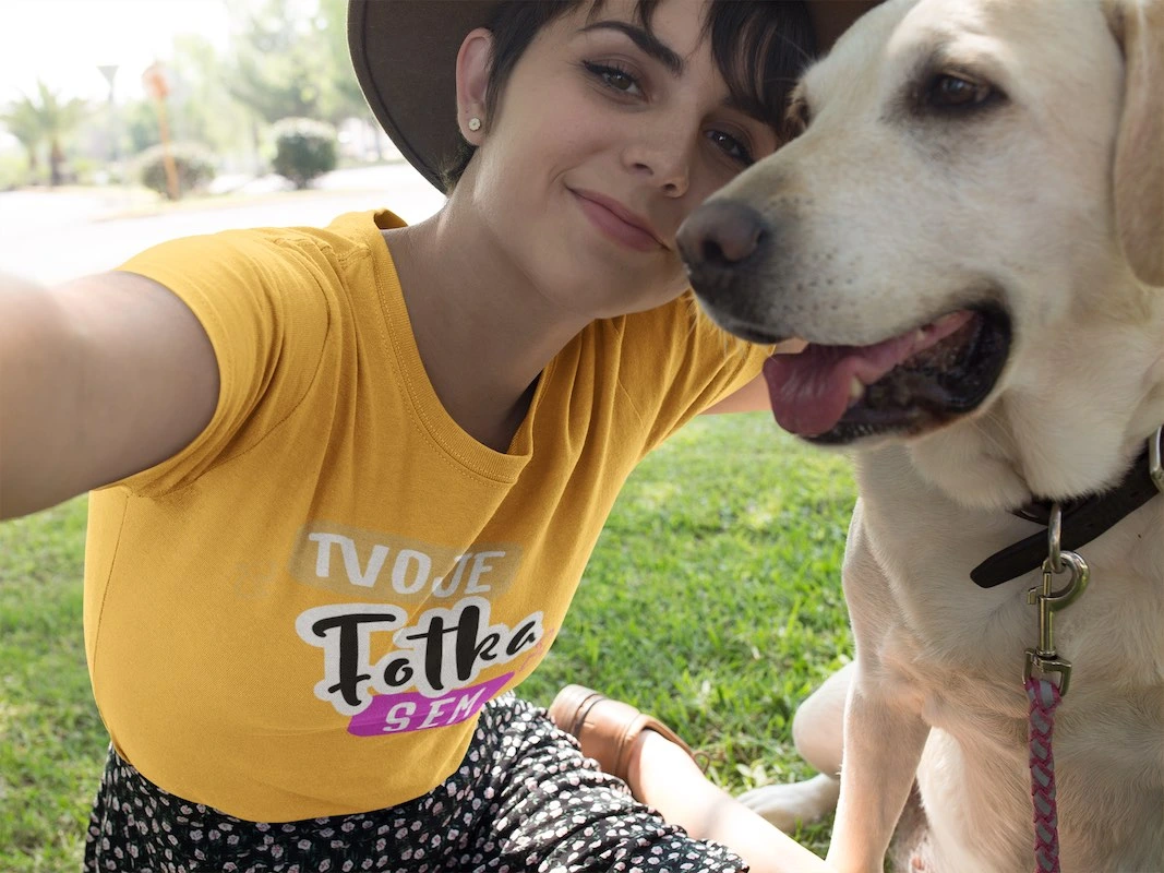Vytvoříš si vlastní tričko s fotkou psa - puppynator.cz