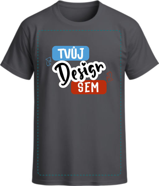 Tmavě šedá (plná)