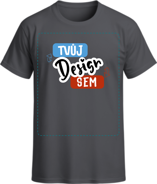 Tmavě Šedá (Jednobarevná)