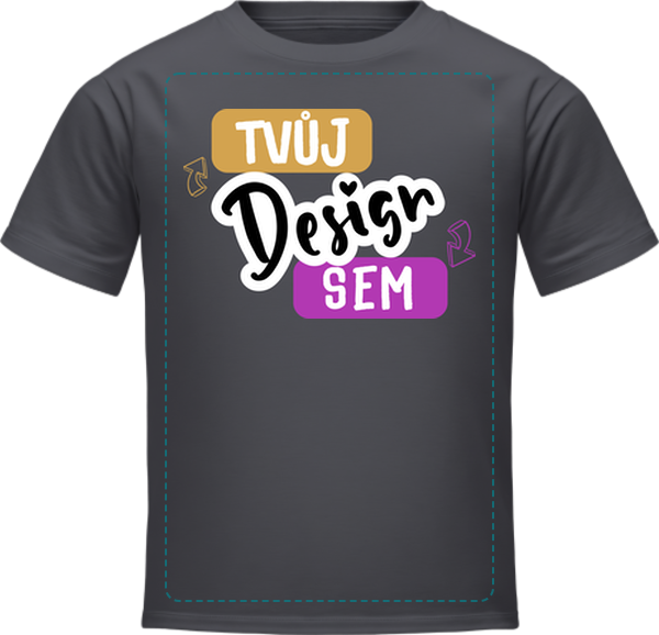 Tmavě šedá (jednobarevná)