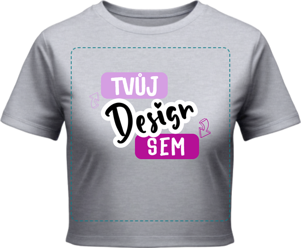 AWDis Crop Top Tričko
